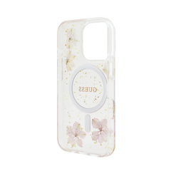 Guess hc magsafe resin flowers pink iphone 16 pro  Shop name