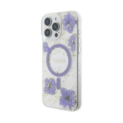Guess hc magsafe resin flowers purple iphone 16 pro max  Shop name