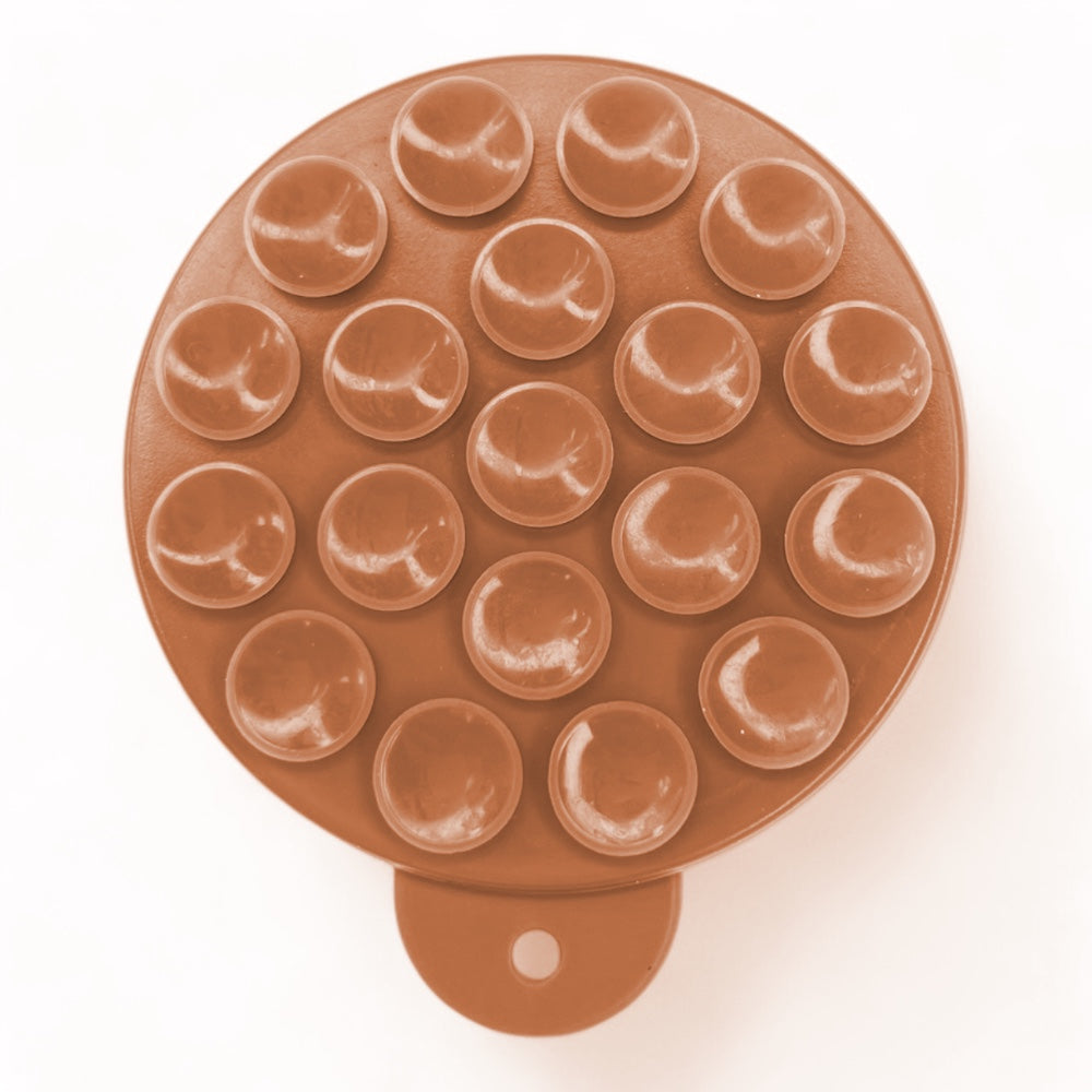 Gadget El Rey Magsafe Ventosa Circular Color Café Oscuro  Shop name