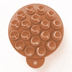 Gadget El Rey Magsafe Ventosa Circular Color Café Oscuro  Shop name