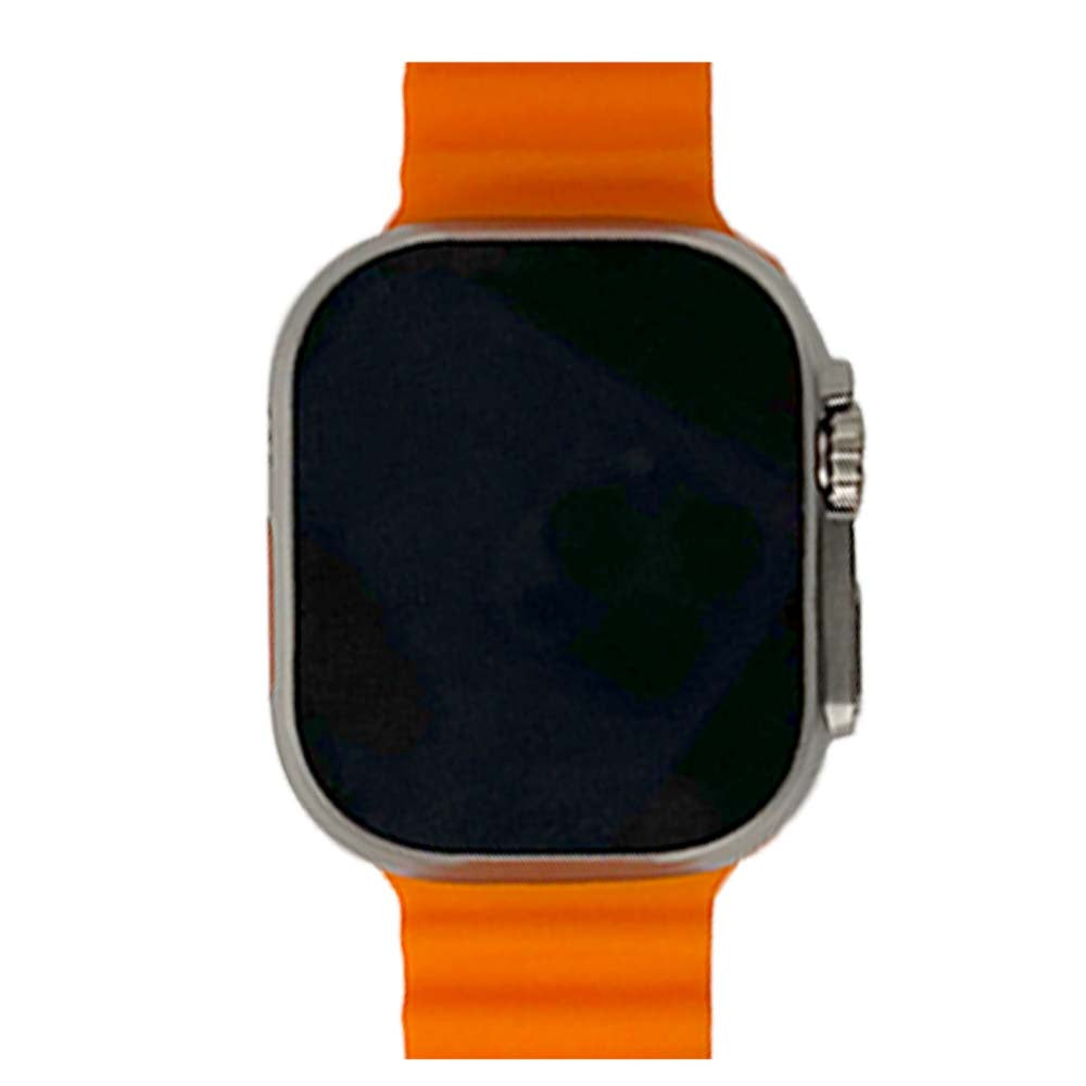 Gadget generico smart watch ultra 2 v9 con pulsera naranja color gris  Shop name