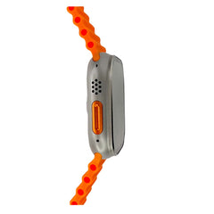 Gadget generico smart watch ultra 2 v9 con pulsera naranja color gris  Shop name