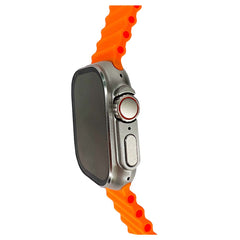 Gadget generico smart watch ultra 2 v9 con pulsera naranja color gris  Shop name