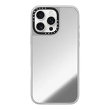 Casetify Mirror Marco Blanco iPhone 15 Color Gris