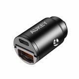 Cargador aukey carro 30 w ultra small 2 port para color negro  Shop name