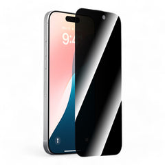 Protector pantalla devia vidrio templado iphone 16 pro van series full screen privacy twice-tempered glass color transparente  Shop name