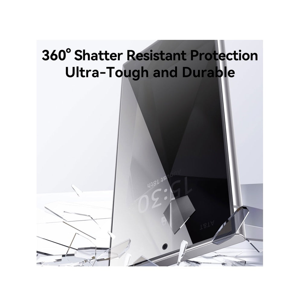 Protector pantalla joyroom vidrio templado samsung s24 ultra jr-mjs0223  (2.5d full screen) for samsung s24 ultra  color ( privacy +r einforced edges)