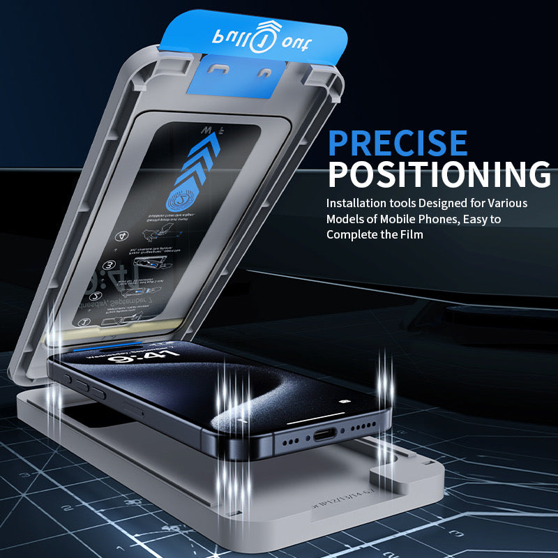 El Rey tempered glass PRIVACY  magicbox screen protector for iphone 16  plus