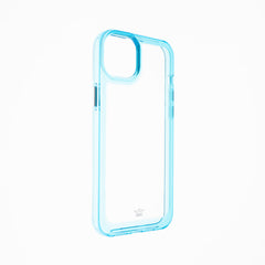 Estuche transparente el rey marco de apple iphone 14 plus color turquesa / transparente  Shop name