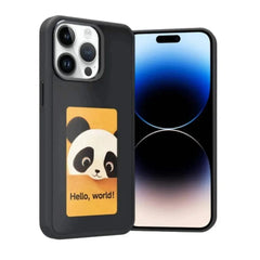 Funda Personalizable Negra DIY Ink para iPhone 15 Pro Max  Shop name