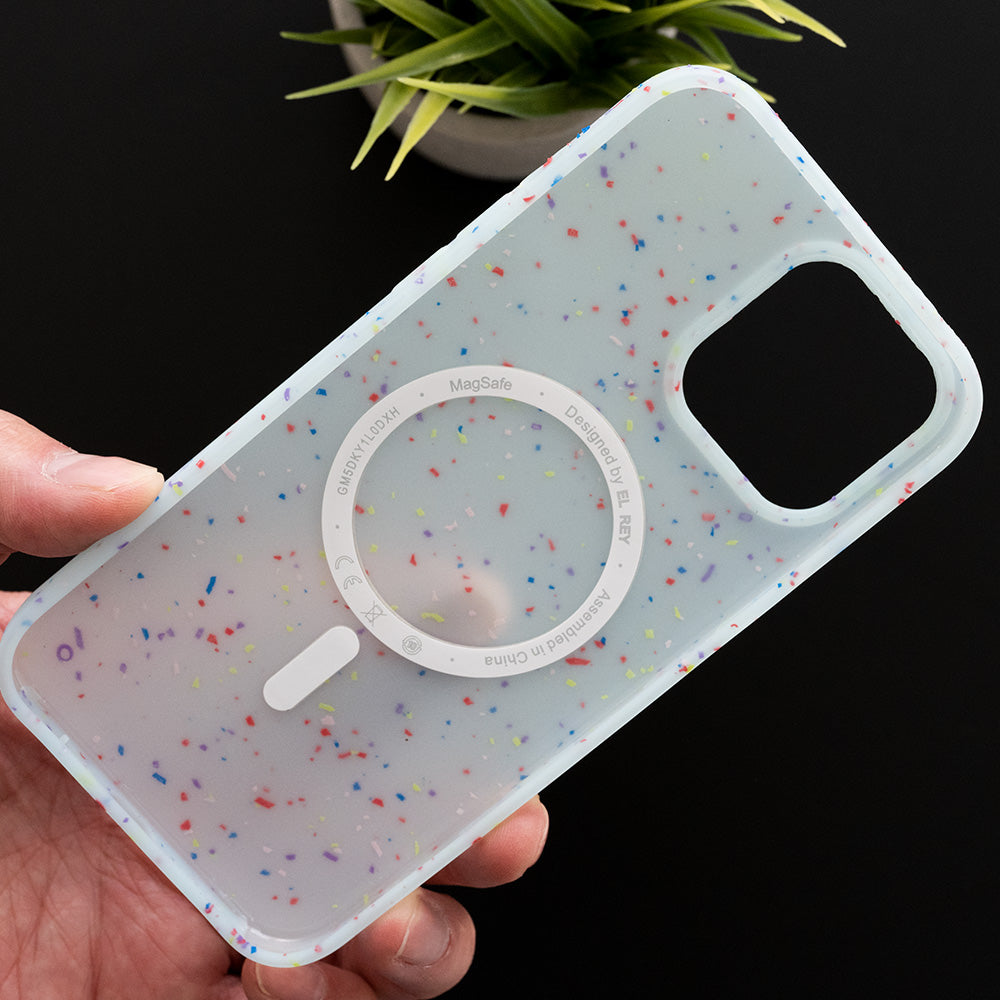 Estuche MagSafe Rey MagSafe Core Para IPhone 12 Pro Max Color Celeste  Shop name