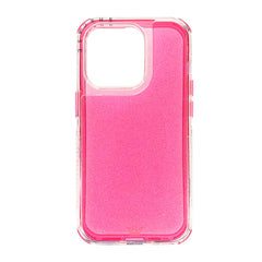 Estuche el rey glitter iphone 14 pro defender color fucsia  Shop name