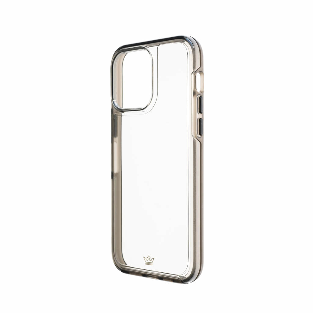 Estuche Transparente El Rey Symmetry para iPhone 14 Pro Max Gris  Shop name