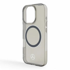 Mercedes-Benz mb hc magsafe transparent pc/tpu silver ring black iphone 16 pro  Shop name