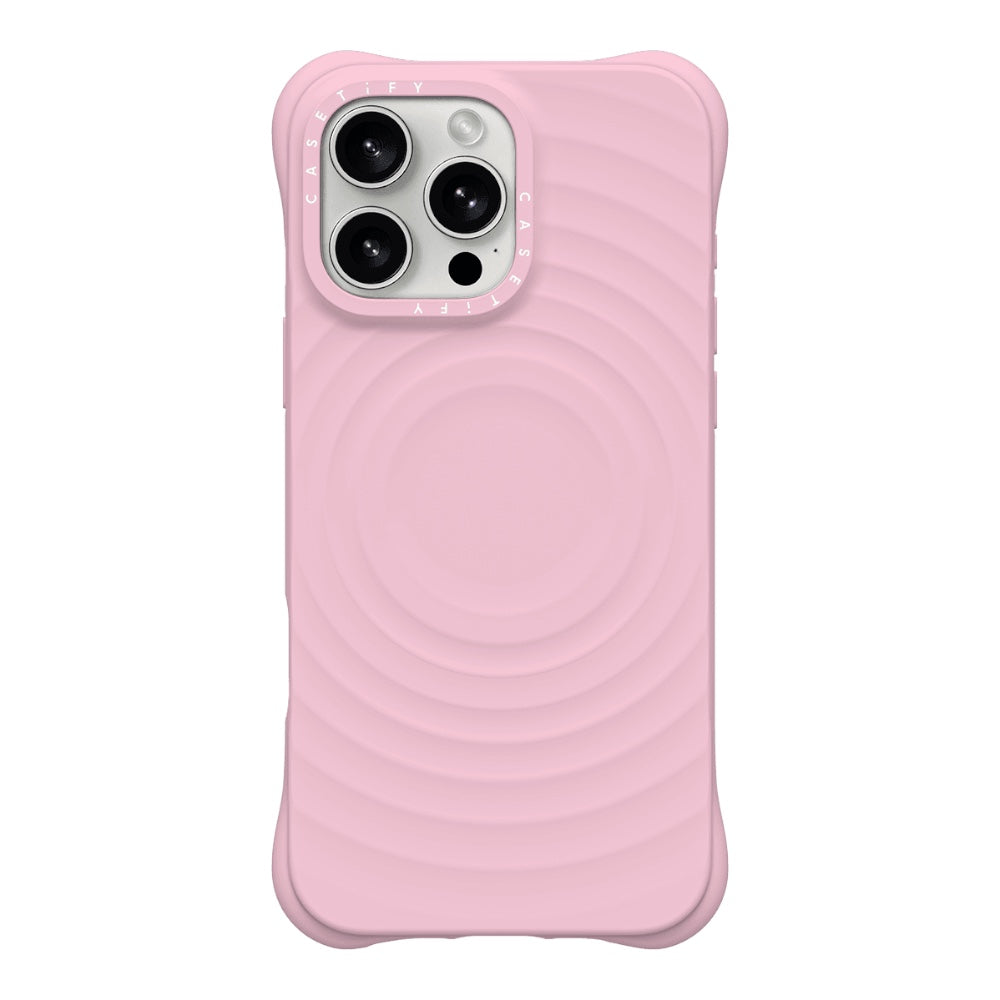 Casetify ripple iphone 15  color rosado