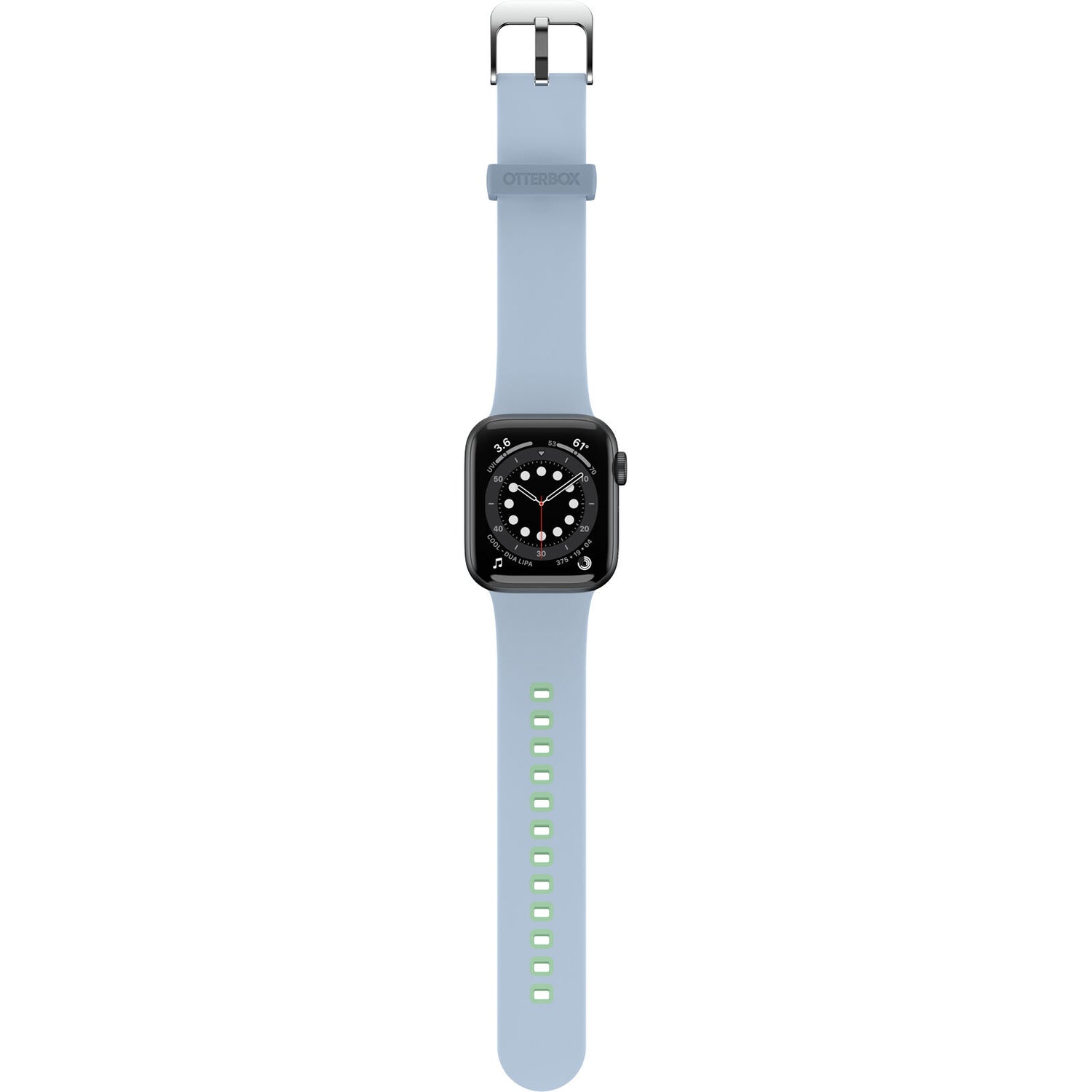 Accesorio otterbox pulsera silicon all day band apple watch 38 / 40 / 41 mm color celeste / verde claro  Shop name