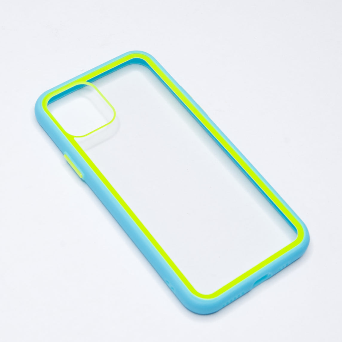 Estuche Transparente El Rey para iPhone 11 Pro Celeste  Shop name