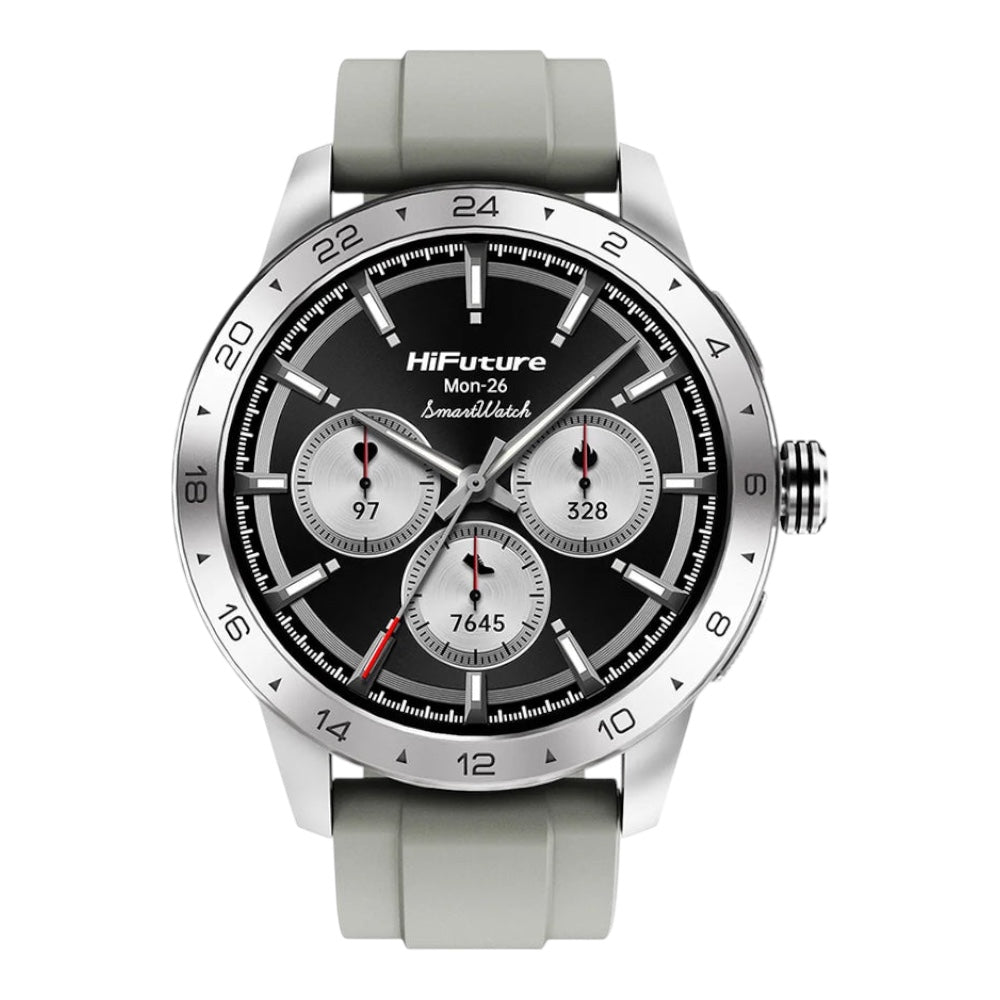 Smartwatch hifuture flex 2 1.39 inch de pantalla fhd con más de 100 modos de deportes banda de silicon