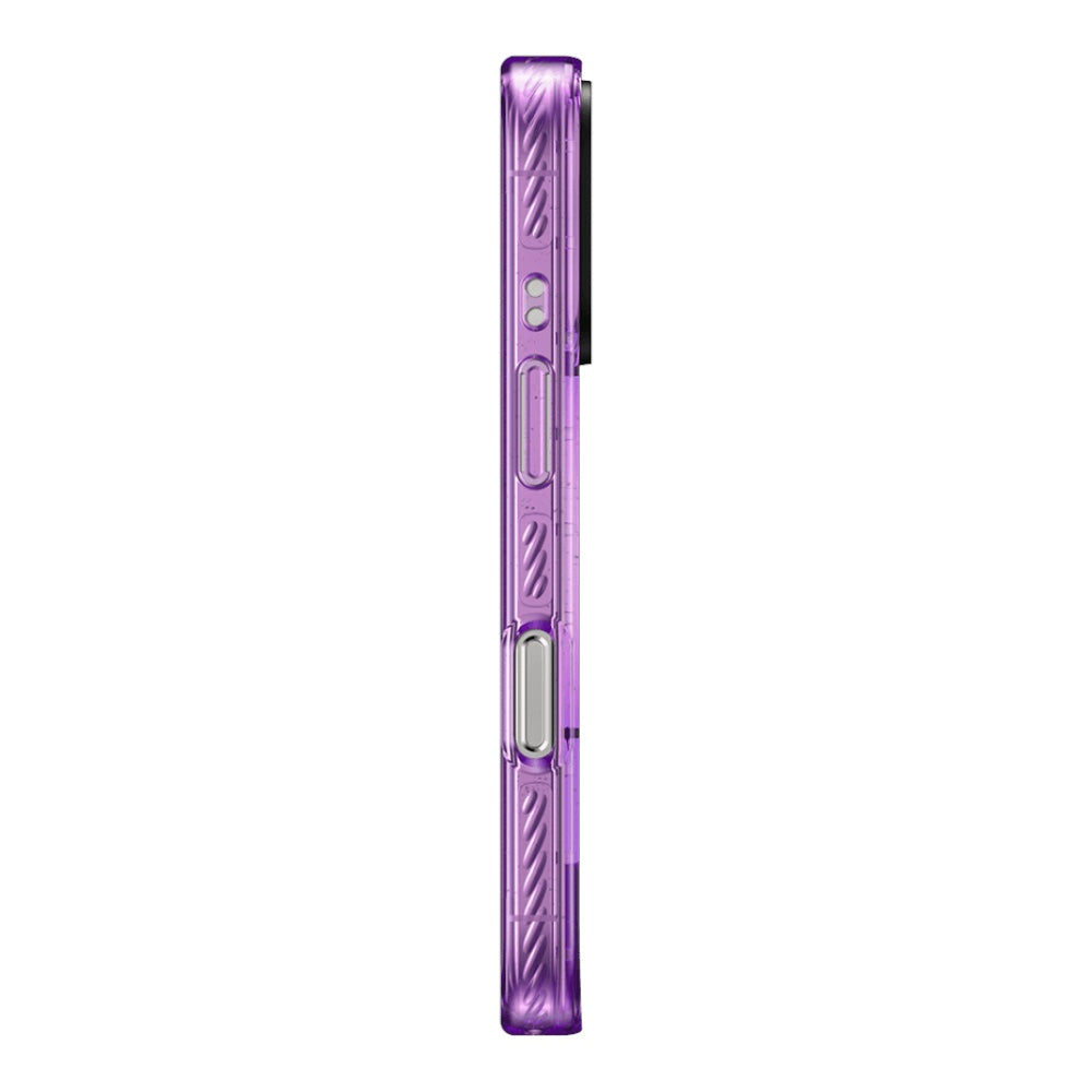 Casetify impact con magsafe iphone 15 pro max color morado