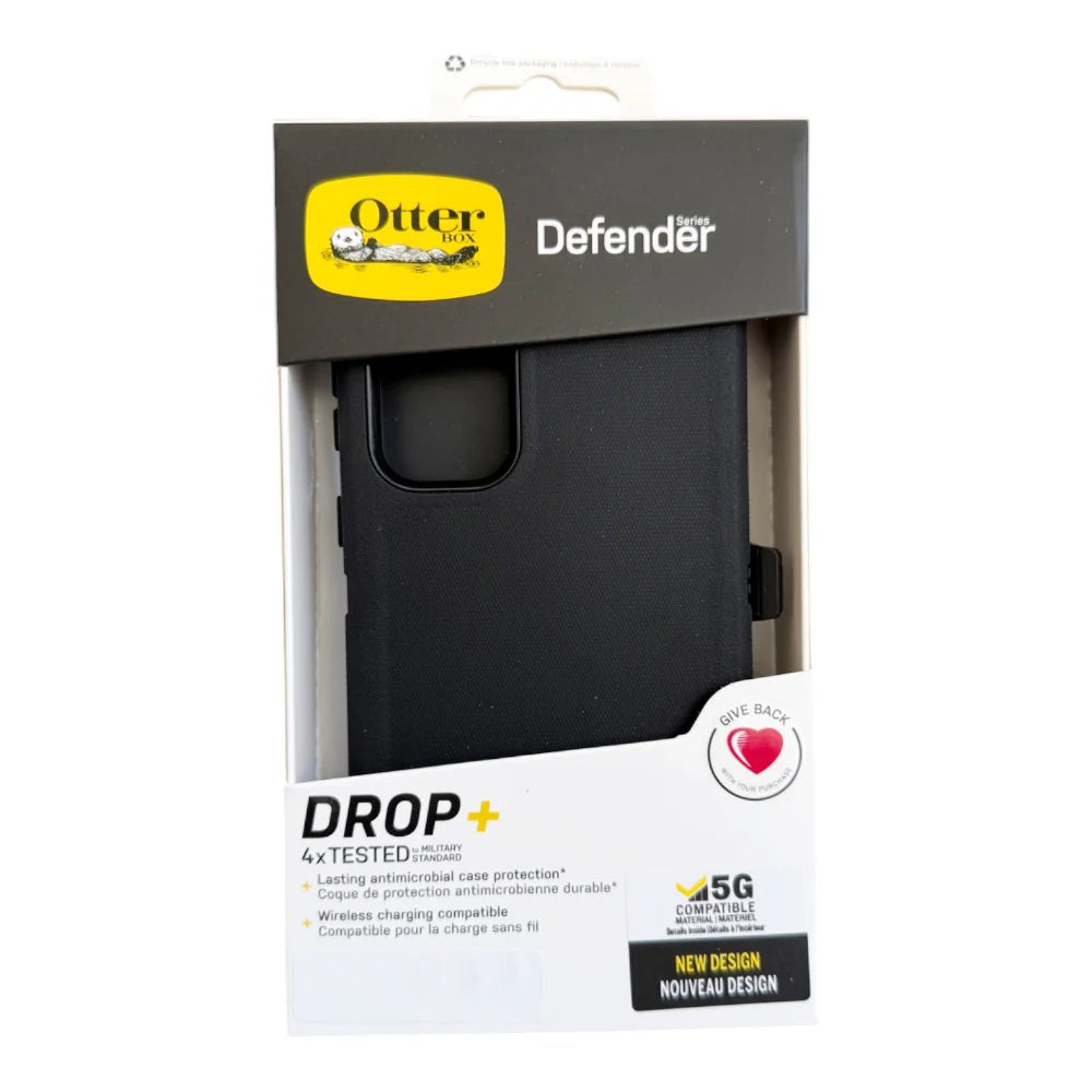 Estuche otterbox defender con clip color negro modelo  samsung a51