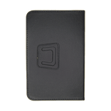 Estuche clasico generico folio cuerina 7 / 8 inch con empaque color negro
