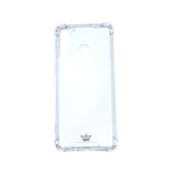 Estuche proteccion el rey hard case reforzado samsung a21 color transparente