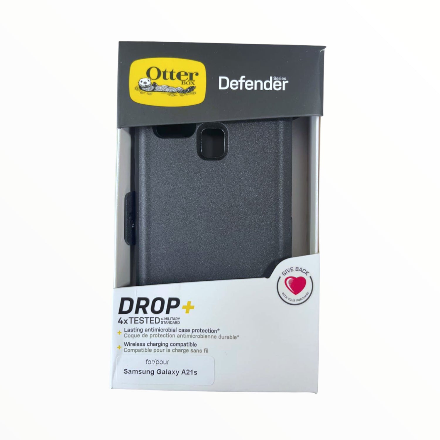 Estuche OtterBox Defender Para Samsung A21s Color Negro  Shop name