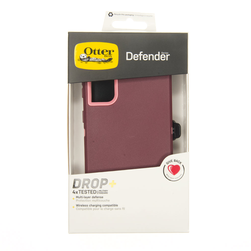 Estuche OtterBox Defender Para Samsung Galaxy A72 Rojo Rosado  Shop name