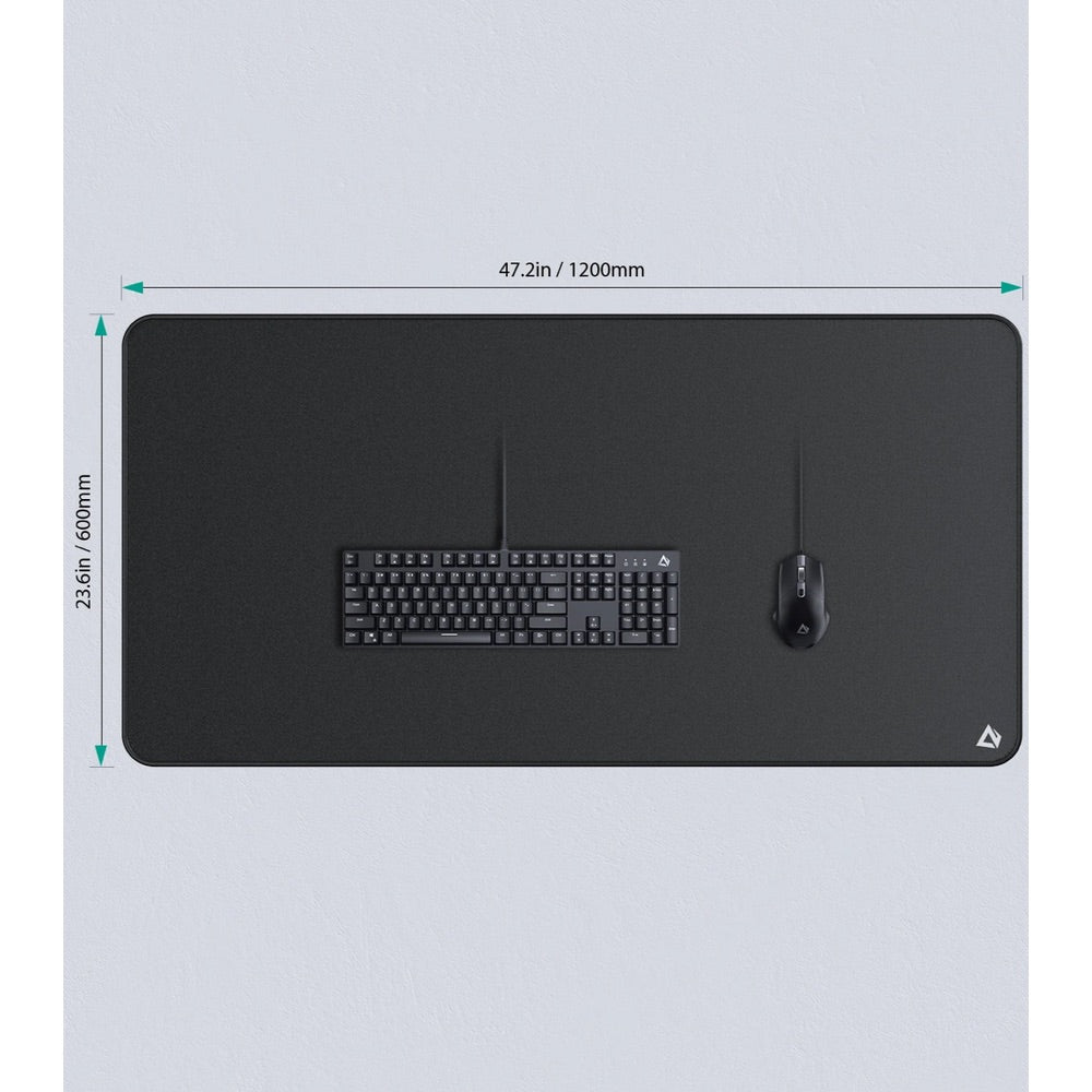 Gadget aukey gaming xl mouse pad 47.2 x 23.6 x 0.12in color negro