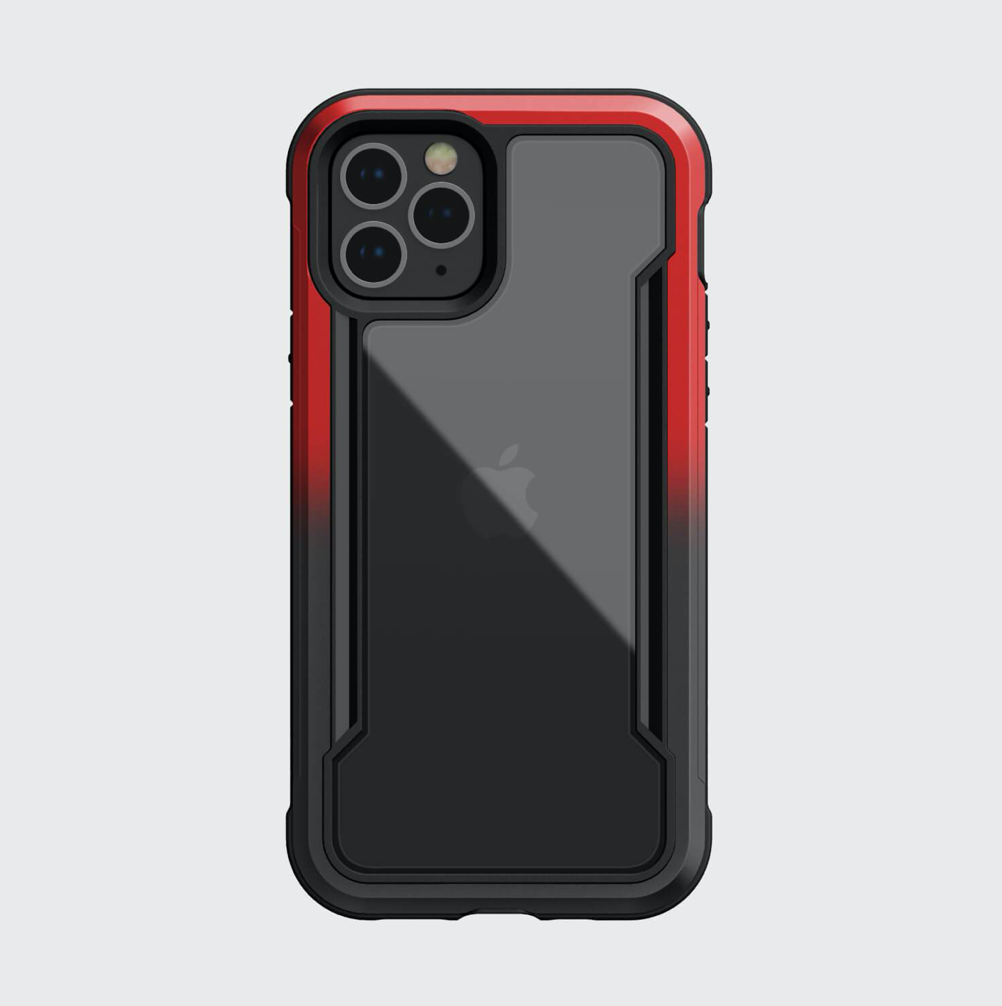 Estuche proteccion xdoria raptic shield apple iphone 12 mini color rojo / negro
