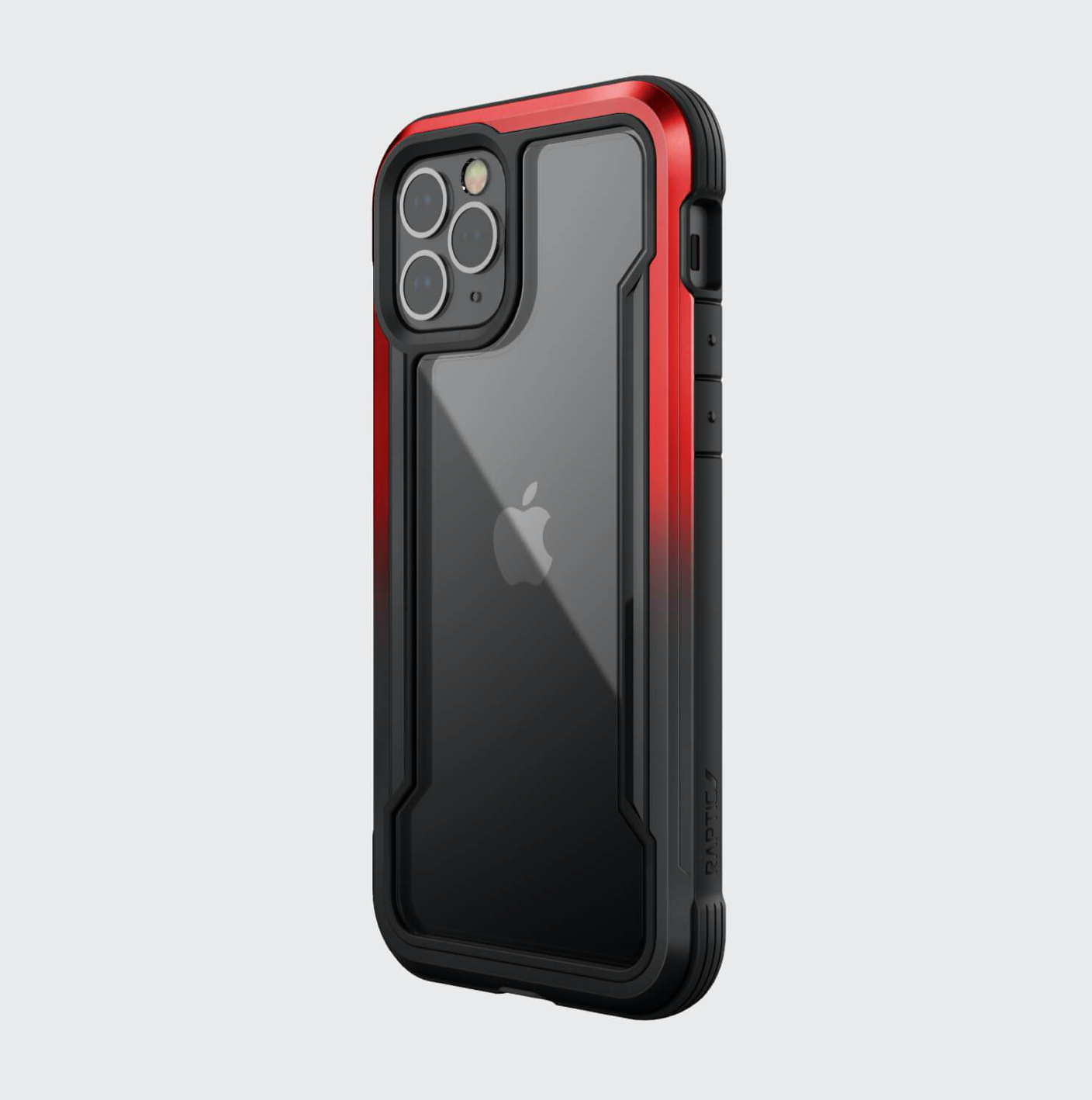 Estuche proteccion xdoria raptic shield apple iphone 12 mini color rojo / negro