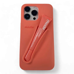 Estuche glamuroso Rhode para iPhone 16 Pro Max en color durazno  Shop name