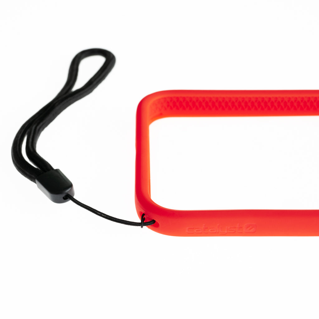 Estuche transparente catalyst impact apple iphone 11 pro max color rojo