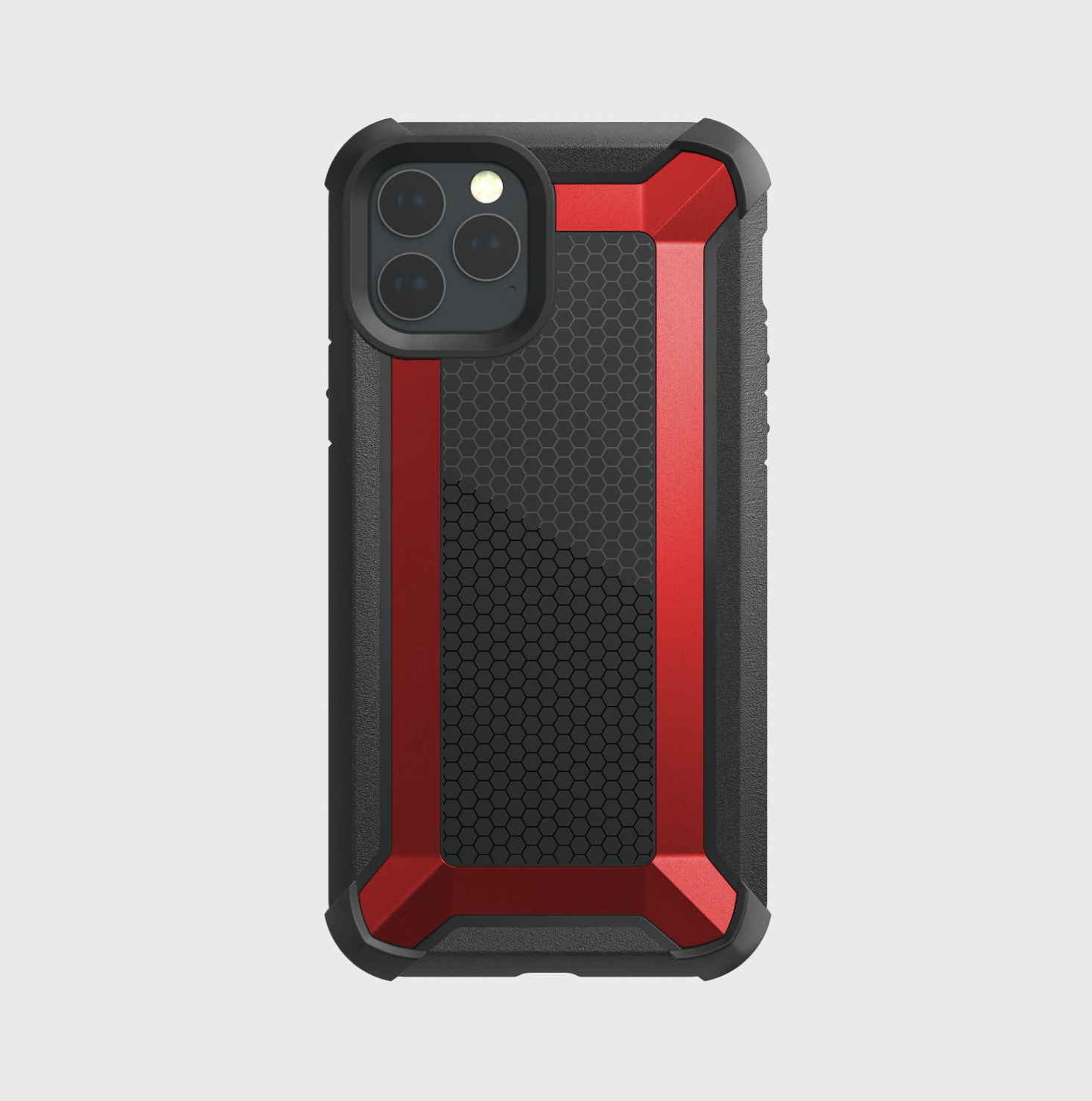 Estuche proteccion xdoria defense tactical apple iphone 11 pro color rojo / negro  Shop name
