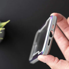 estuche proteccion el rey defense apple iphone 12 color tornasol  Shop name