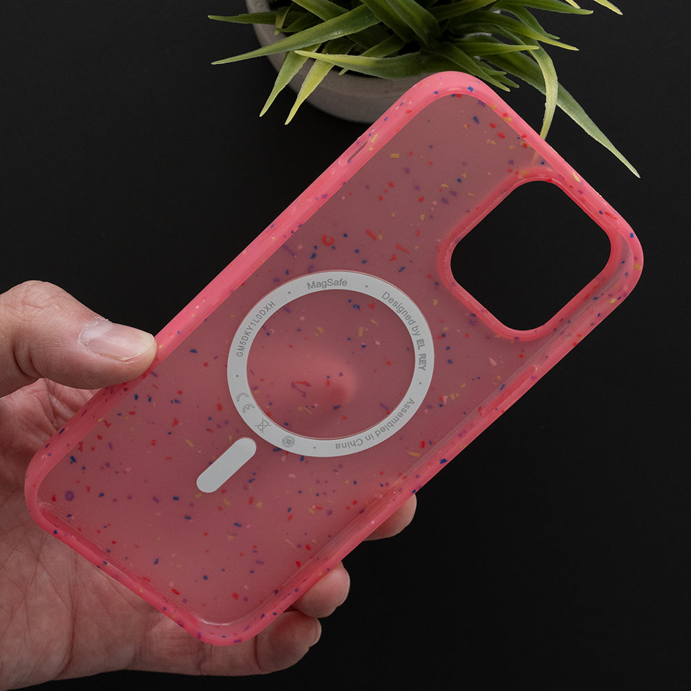 Estuche magsafe el rey magsafe core apple iphone 12 pro color rojo  Shop name