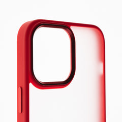 Estuche clasico el rey mate marco de apple iphone 12 pro max color rojo  Shop name