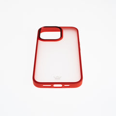 Estuche clasico el rey mate marco de apple iphone 12 pro max color rojo  Shop name