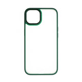 Estuche clasico el rey mate marco de apple iphone 12 pro max color verde