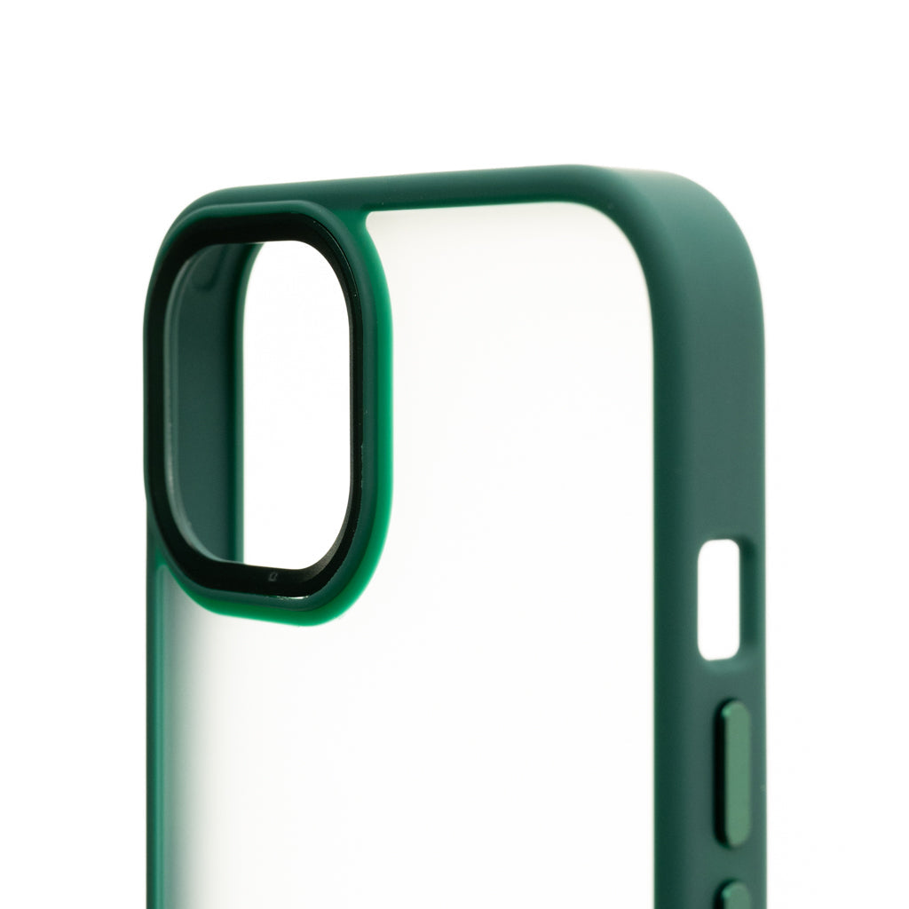 Estuche clasico el rey mate marco de apple iphone 12 pro max color verde  Shop name