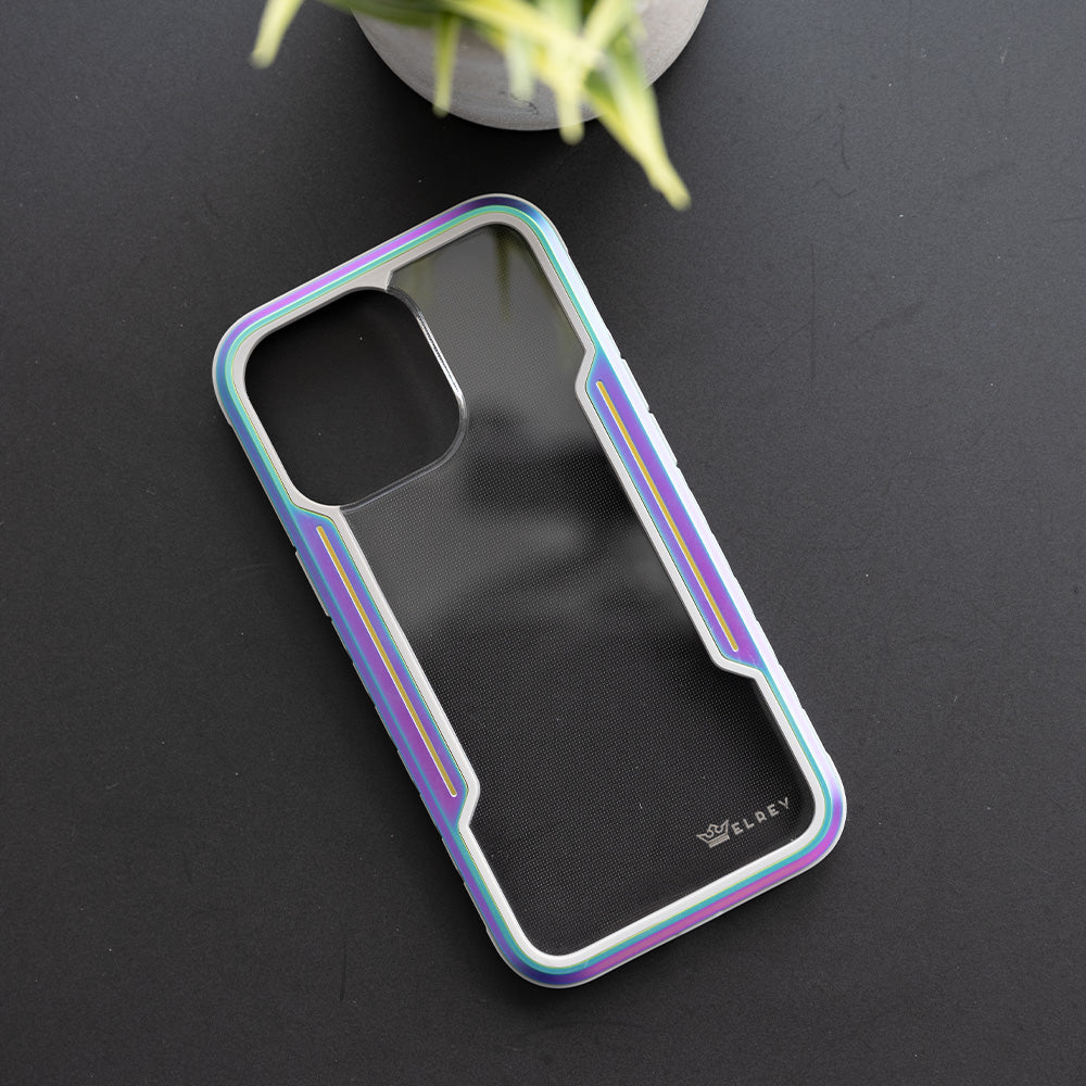 Estuche proteccion el rey defense apple iphone 13 color tornasol