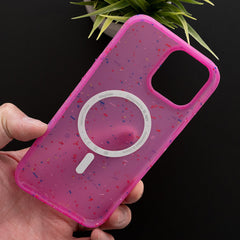 Estuche magsafe el rey magsafe core apple iphone 13 pro max color rosado  Shop name