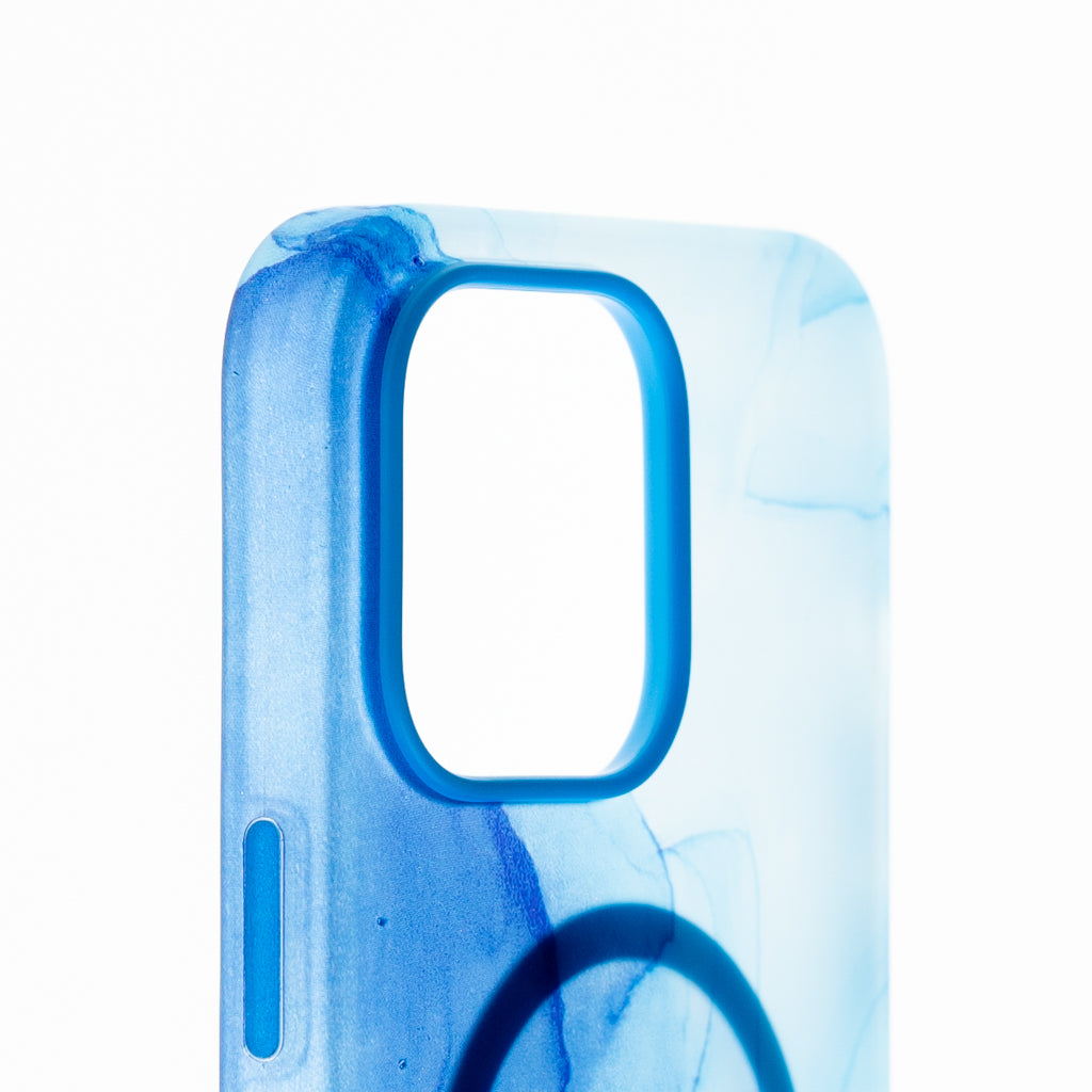 Estuche clasico el rey figura apple iphone 14 pro color azul