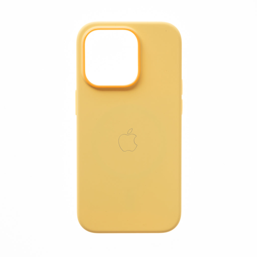 Estuche magsafe el rey silicon case magsafe apple iphone 14 plus color amarillo