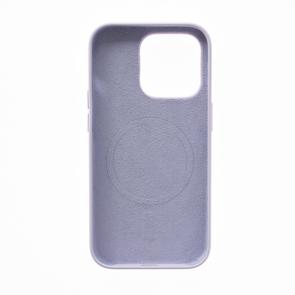 Estuche magsafe el rey silicon case magsafe apple iphone 14 plus color morado