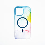 Estuche clasico el rey figura apple iphone 14 pro max color arcoiris