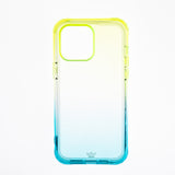 Estuche clasico el rey marco degrade apple iphone 14 pro max color verde / turquesa  Shop name