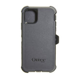 Estuche otterbox defender con clip color negro modelo  iphone 11