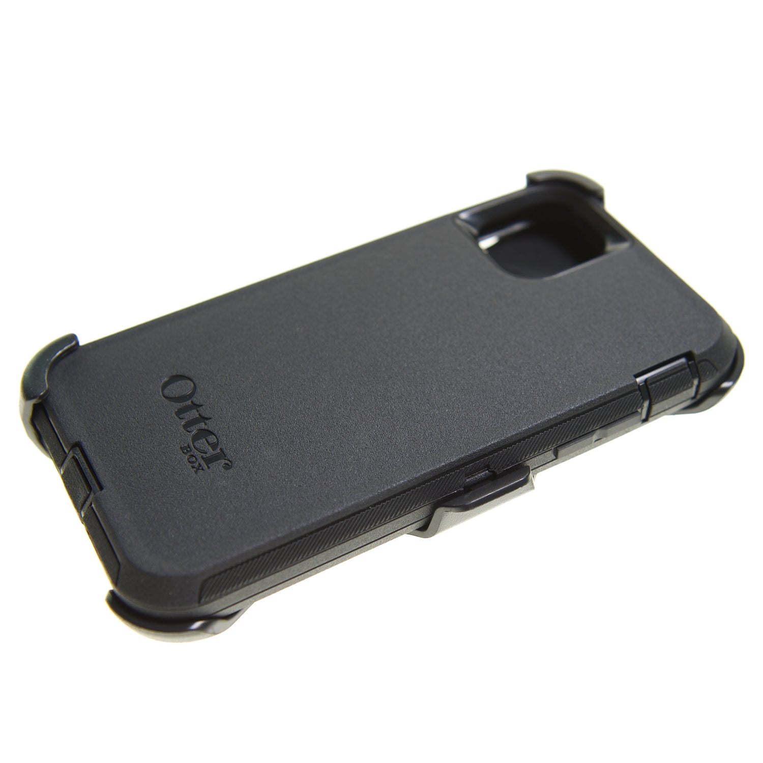 Estuche otterbox defender con clip color negro modelo  iphone 11