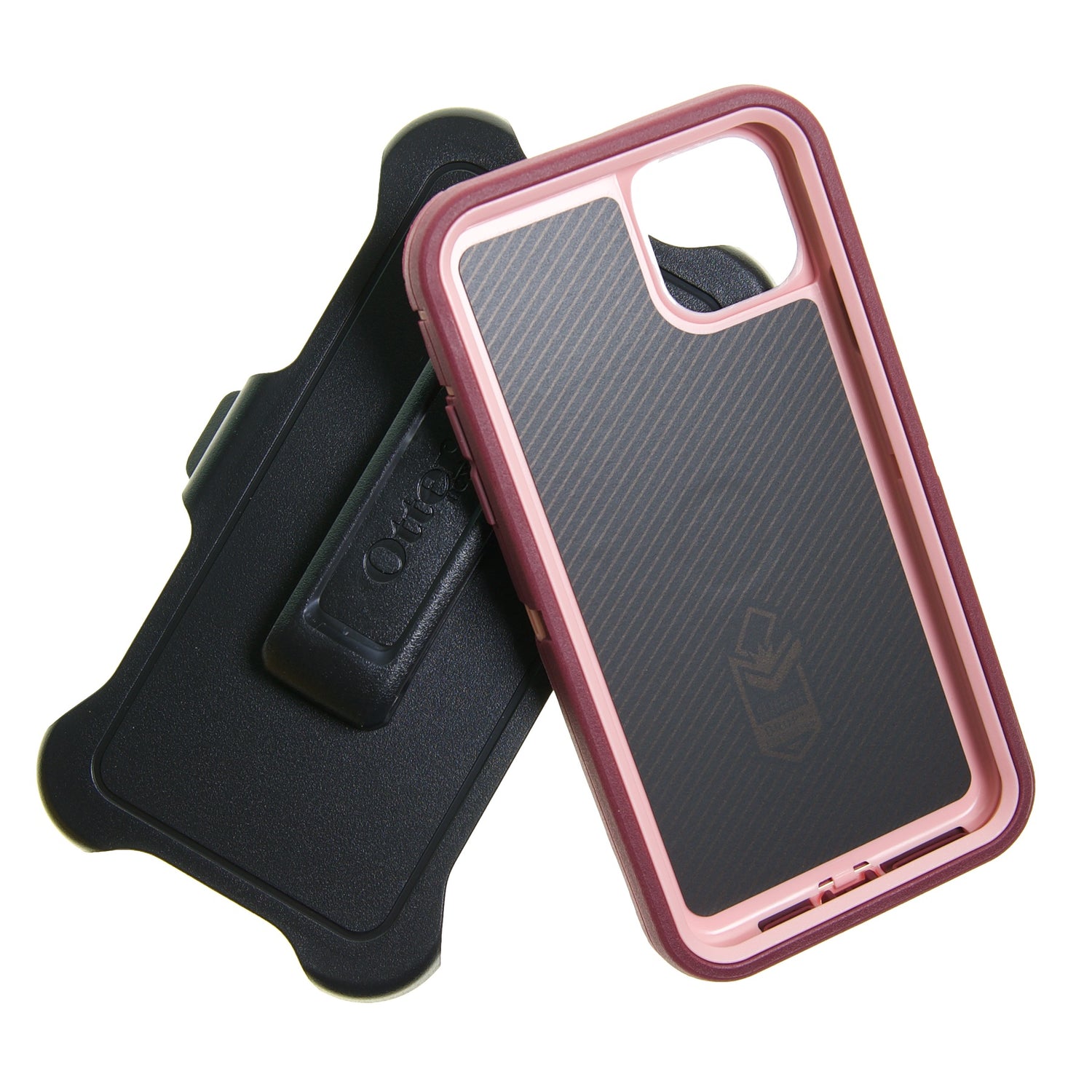 Estuche proteccion otterbox defender apple iphone 11 pro color rojo / rosado